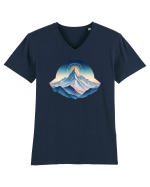 MUNTE - CALATORII 10 Tricou mânecă scurtă guler V Bărbat Presenter