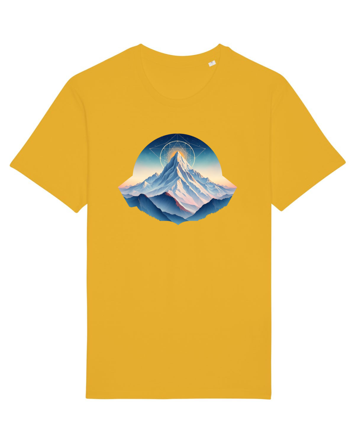 Tricou mânecă scurtă Unisex Rocker Spectra Yellow