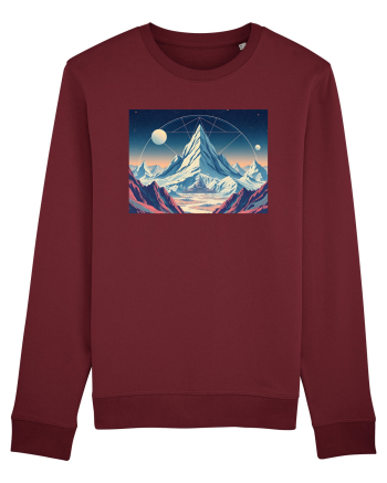 MUNTE - BAZA EXTRATERESTRA - SF - OZN Burgundy