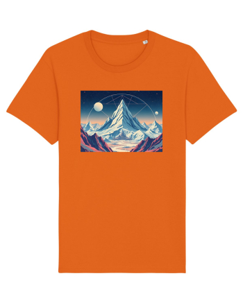MUNTE - BAZA EXTRATERESTRA - SF - OZN Bright Orange