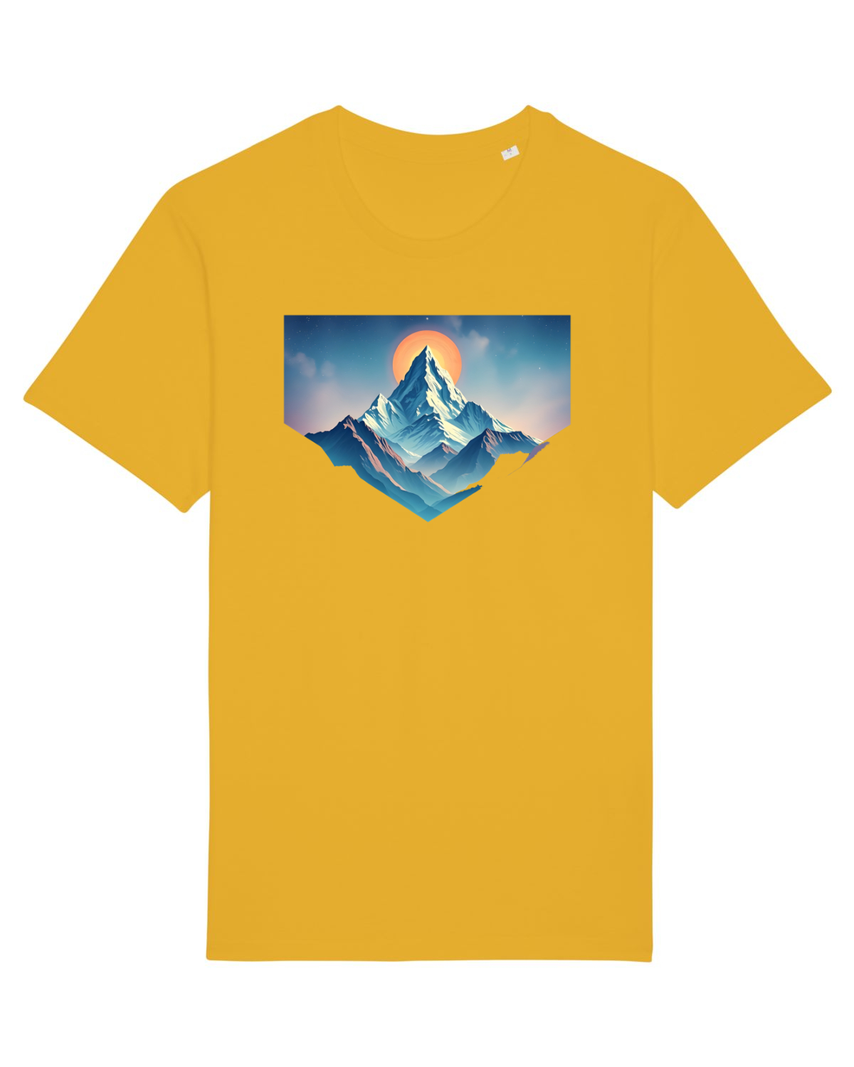 Tricou mânecă scurtă Unisex Rocker Spectra Yellow