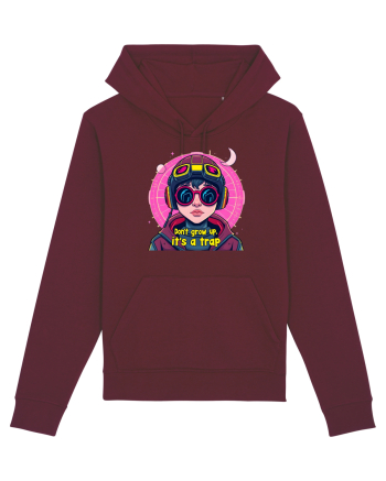 DON`T GROW UP, IT`S A TRAP 1 Burgundy
