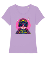 DON`T GROW UP, IT`S A TRAP 1 Tricou mânecă scurtă guler larg fitted Damă Expresser