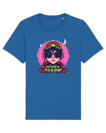DON`T GROW UP, IT`S A TRAP 1 Royal Blue