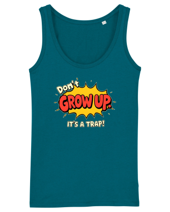 DON`T GROW UP, IT`S A TRAP  - text comics Ocean Depth