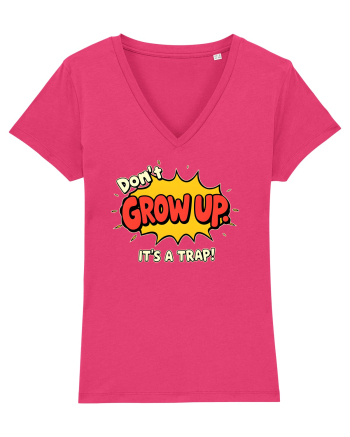 DON`T GROW UP, IT`S A TRAP  - text comics Raspberry