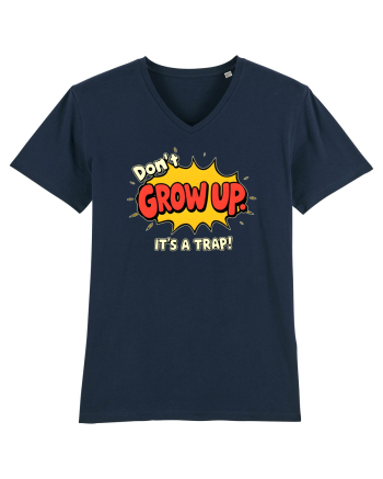 DON`T GROW UP, IT`S A TRAP  - text comics French Navy
