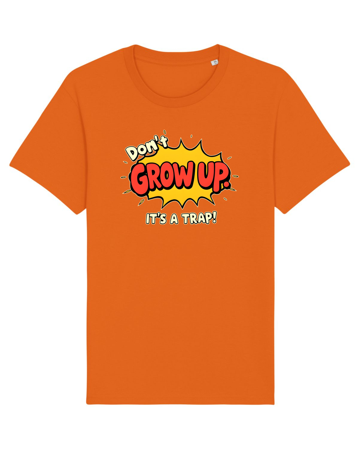 Tricou mânecă scurtă Unisex Rocker Bright Orange