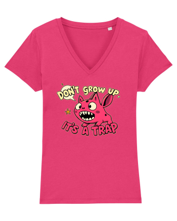 DON`T GROW UP, IT`S A TRAP  - doodle Raspberry