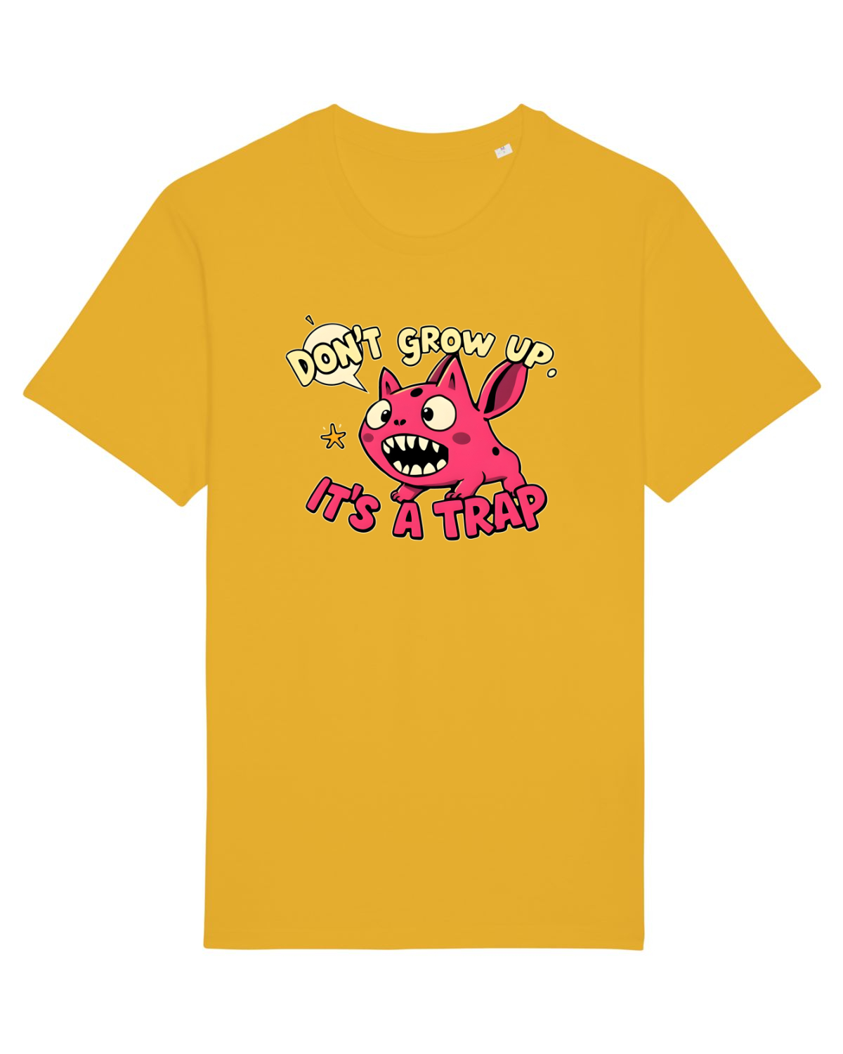 Tricou mânecă scurtă Unisex Rocker Spectra Yellow