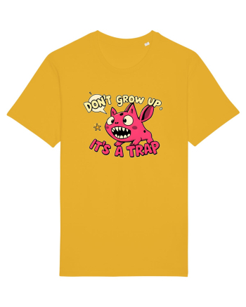 DON`T GROW UP, IT`S A TRAP  - doodle Spectra Yellow