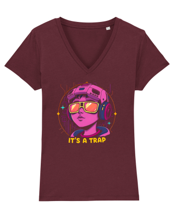 DON`T GROW UP, IT`S A TRAP 2 Burgundy