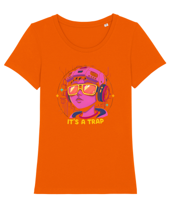 DON`T GROW UP, IT`S A TRAP 2 Bright Orange
