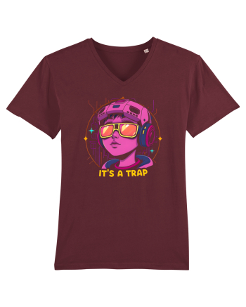 DON`T GROW UP, IT`S A TRAP 2 Burgundy