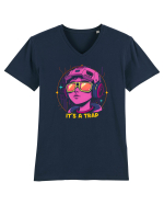 DON`T GROW UP, IT`S A TRAP 2 Tricou mânecă scurtă guler V Bărbat Presenter