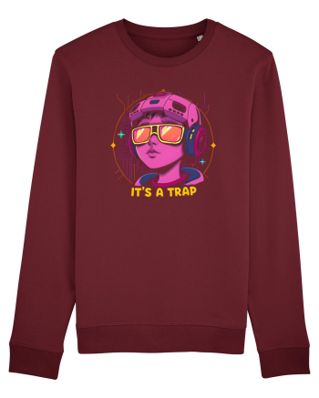DON`T GROW UP, IT`S A TRAP 2 Burgundy