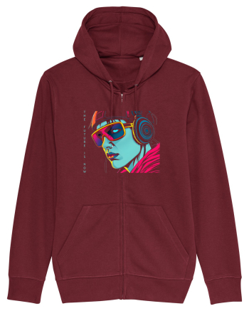 THE FUTURE IS NOW Burgundy