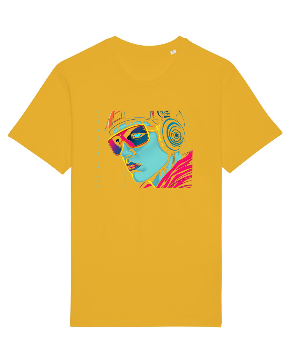 Tricou mânecă scurtă Unisex Rocker Spectra Yellow