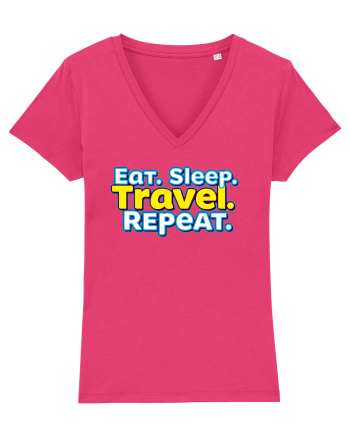 EAT SLEEP TRAVEL REPEAT - Mananca. Dormi. CALATORESTE. Repeta Raspberry