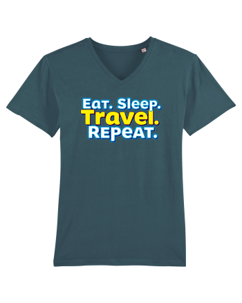 EAT SLEEP TRAVEL REPEAT - Mananca. Dormi. CALATORESTE. Repeta Stargazer