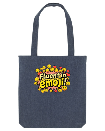 FLUENT IN EMOJI Midnight Blue