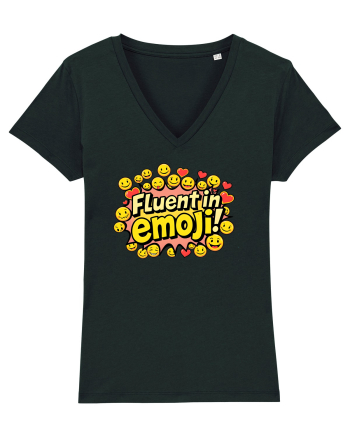 FLUENT IN EMOJI Black
