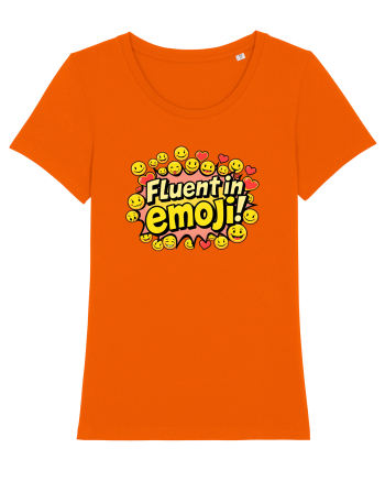 FLUENT IN EMOJI Bright Orange