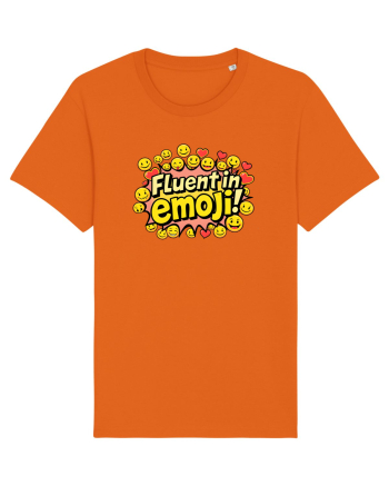 FLUENT IN EMOJI Bright Orange