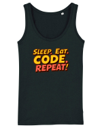 EAT SLEEP CODE REPEAT Maiou Damă Dreamer