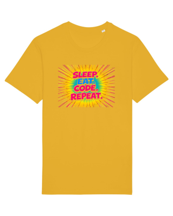 EAT SLEEP CODE REPEAT 2 Spectra Yellow