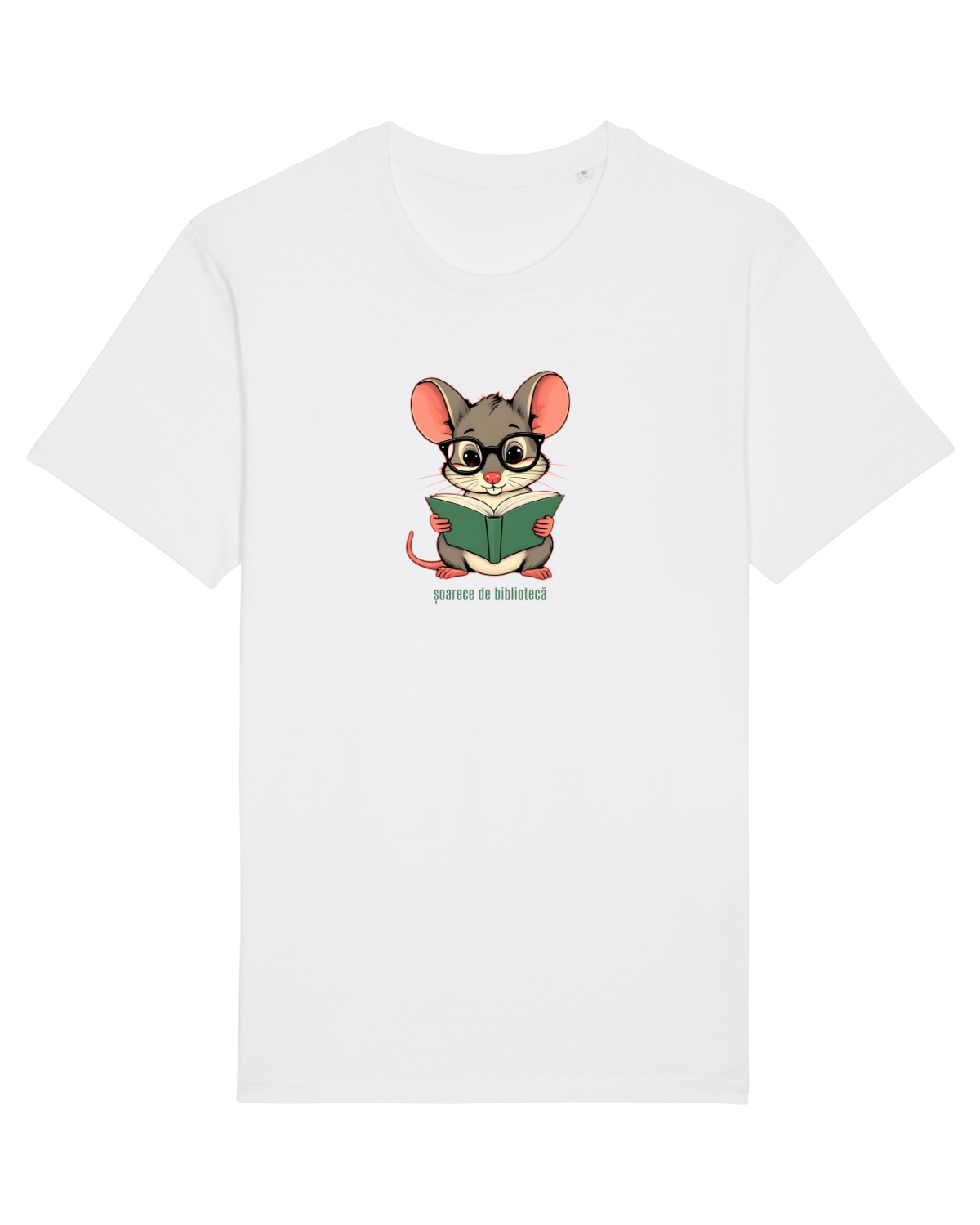 Tricou mânecă scurtă Unisex Rocker White
