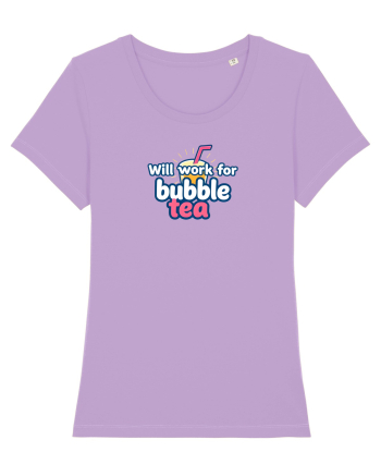 WILL WORK FOR BUBBLE TEA Lavender Dawn