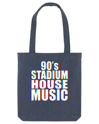 90's Stadium House Music Midnight Blue
