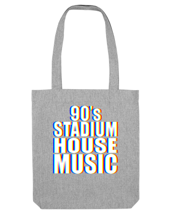 90's Stadium House Music Heather Grey