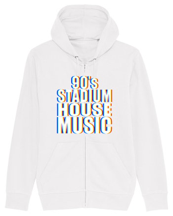 90's Stadium House Music White