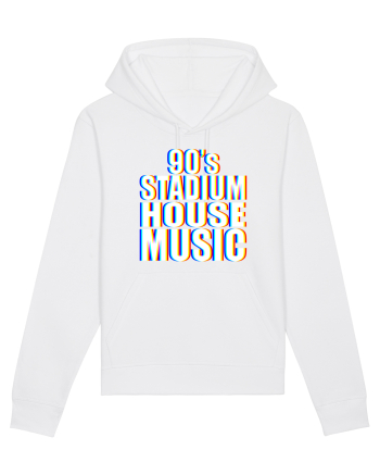 90's Stadium House Music White