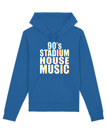 90's Stadium House Music Royal Blue