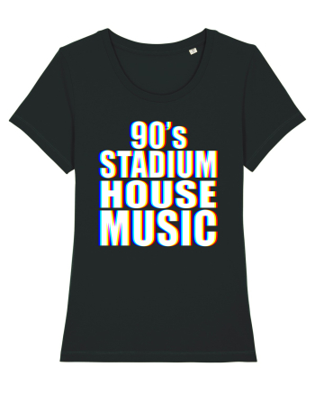 90's Stadium House Music Black