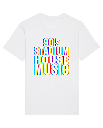 90's Stadium House Music White