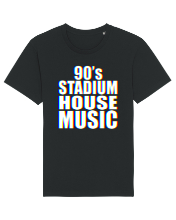 90's Stadium House Music Black