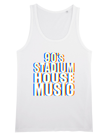 90's Stadium House Music White