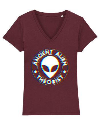 Ancient Alien Theorist Burgundy