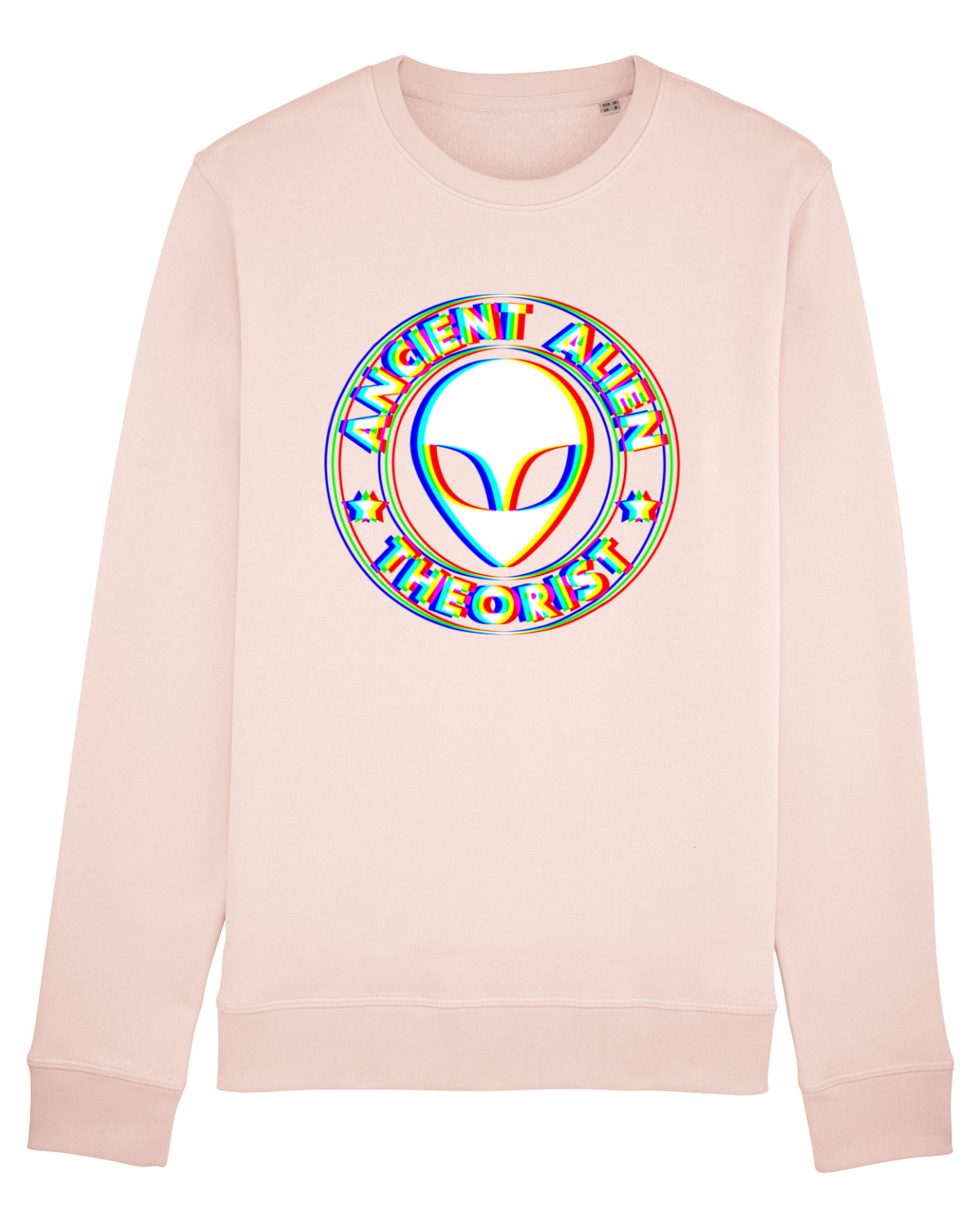 Bluză mânecă lungă Unisex Rise Candy Pink