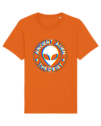 Ancient Alien Theorist Bright Orange