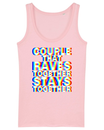 Couple that Raves Together Stays Together Cotton Pink