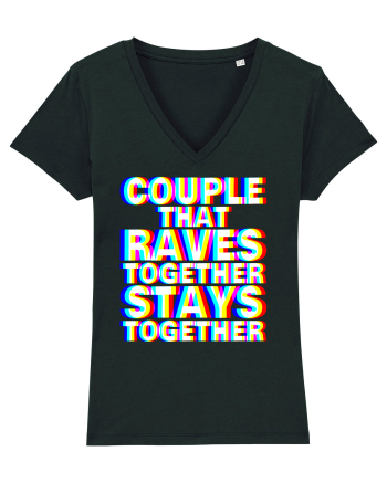 Couple that Raves Together Stays Together Black