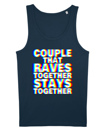 Couple that Raves Together Stays Together Navy