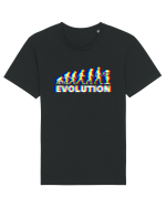 Evolution Alien Extraterrestrial Tricou mânecă scurtă Unisex Rocker