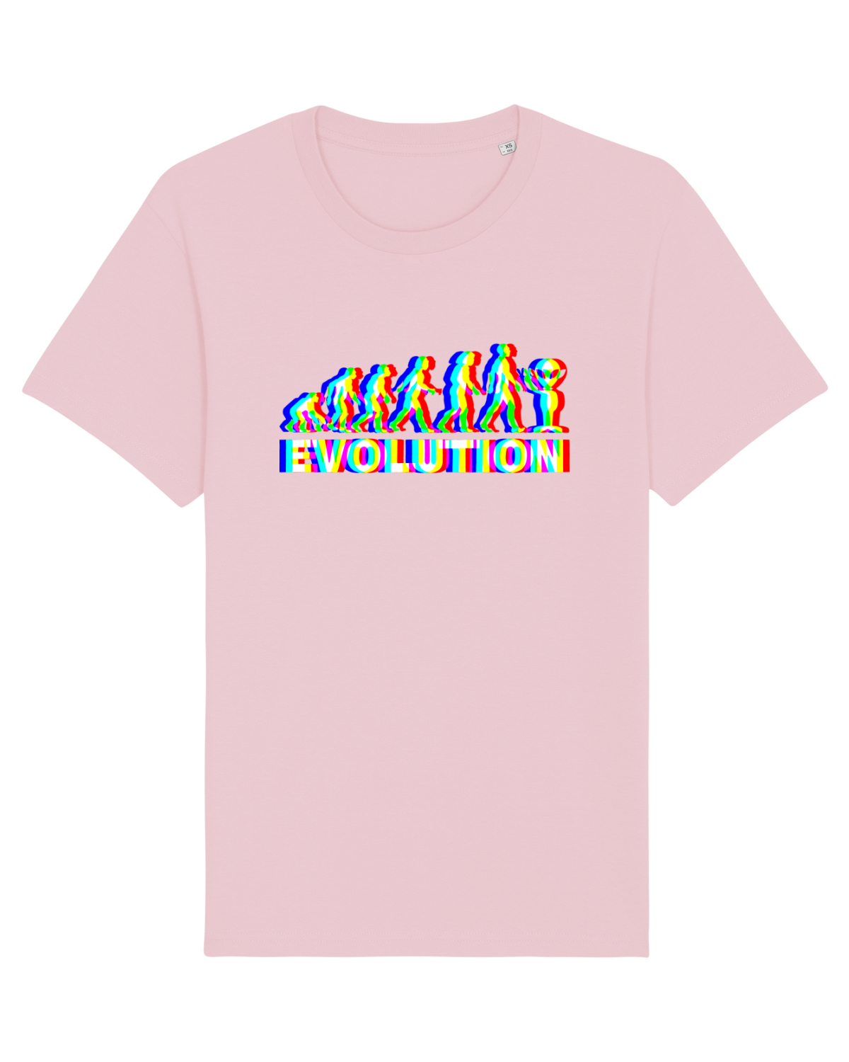 Tricou mânecă scurtă Unisex Rocker Cotton Pink
