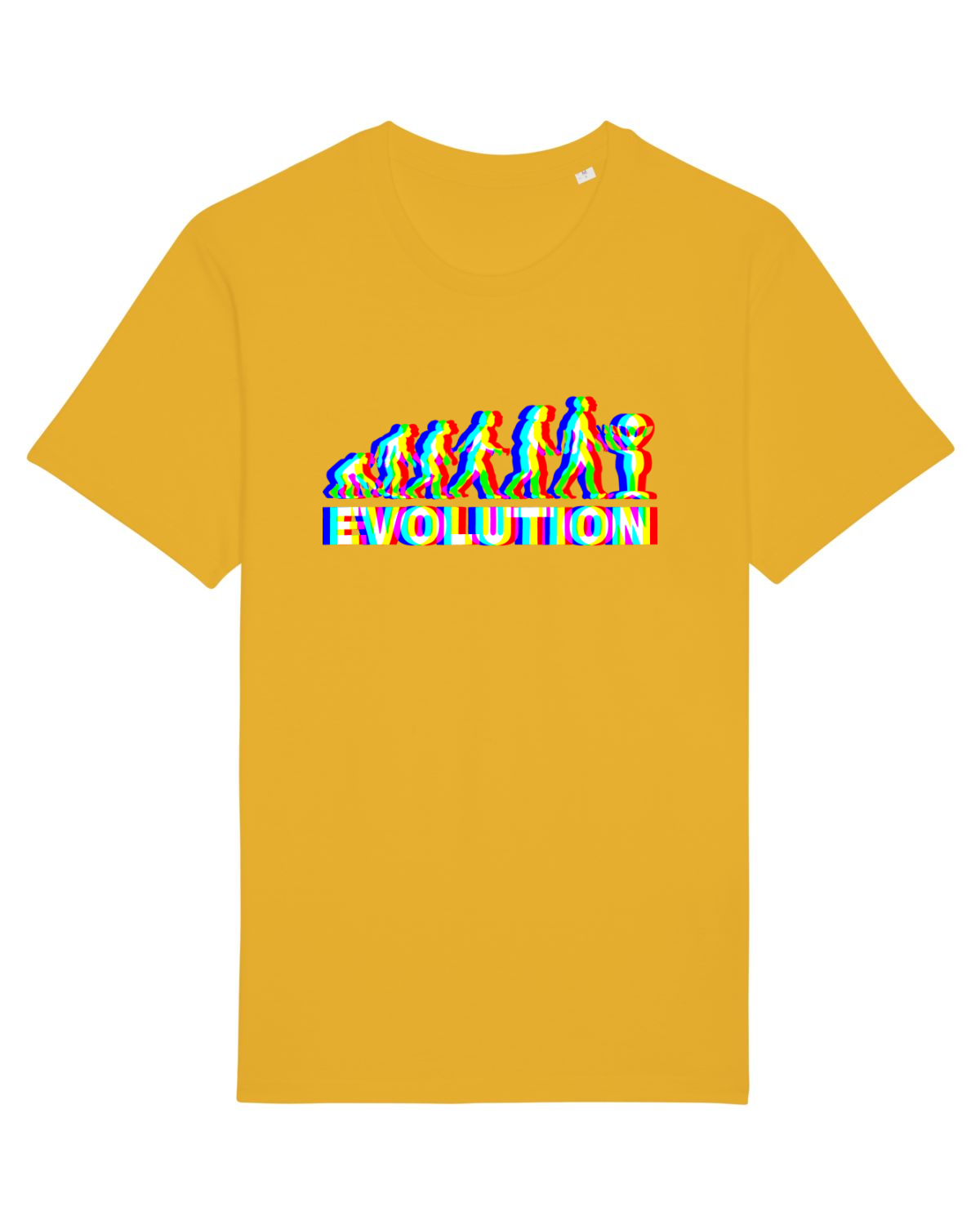 Tricou mânecă scurtă Unisex Rocker Spectra Yellow
